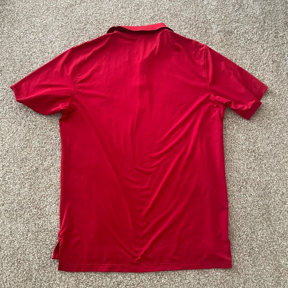 Red Peter Millar Golf Polo - Picture 2 of 3